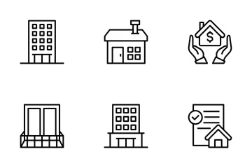 Real Estate Vol-1 Icon Pack