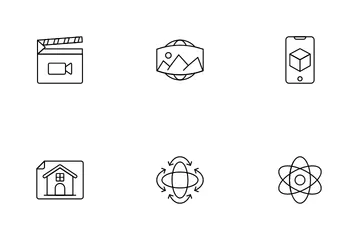 Réalité augmentée Pack d'Icônes