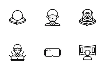Réalité virtuelle Pack d'Icônes
