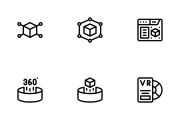 Réalité virtuelle Pack d'Icônes
