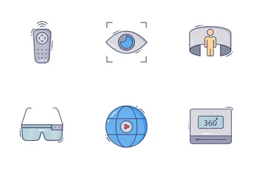 Réalité virtuelle Pack d'Icônes