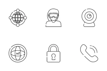 Réalité virtuelle Pack d'Icônes