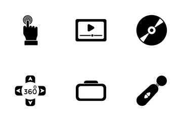 Réalité virtuelle Pack d'Icônes