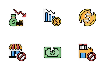 Recession Icon Pack