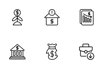 Recession Icon Pack