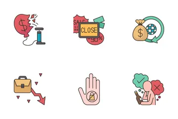 Recession Icon Pack
