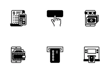 Rechnung und Zahlung Symbolpack