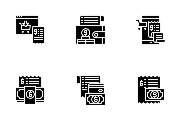 Rechnungszahlung Symbolpack