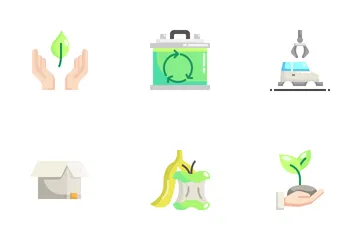 Reciclaje Paquete de Iconos