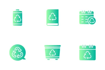 Reciclaje Paquete de Iconos