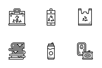 Reciclar Pacote de Ícones