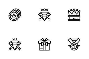 Récompense et royauté Pack d'Icônes