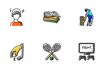 Recreation And Hobbies Icon Pack