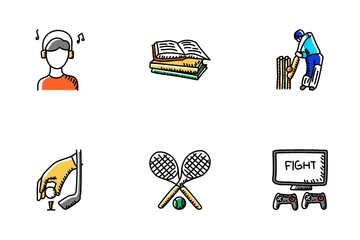 Recreation And Hobbies Icon Pack