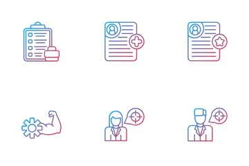 Recruitment Agency Icon Pack