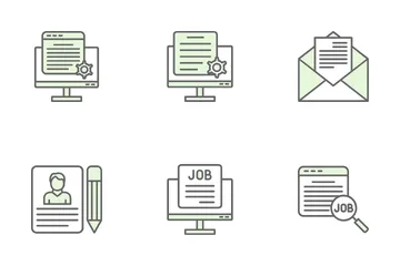 Recruitment Agency Icon Pack