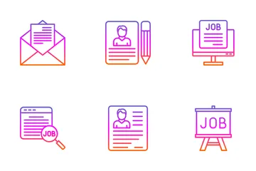 Recruitment Agency Icon Pack