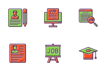 Recruitment Agency Icon Pack