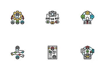 Recruitment Business Work Job Icon Pack