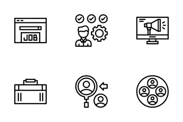 Recrutement Icon Pack