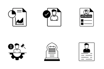 Recursos humanos Paquete de Iconos