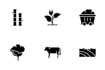 Recursos naturales Paquete de Iconos