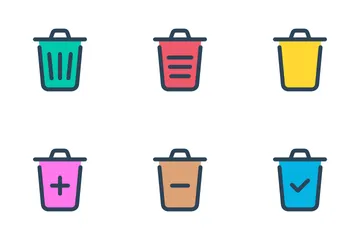 Recycle Bin, Delete Icon Pack