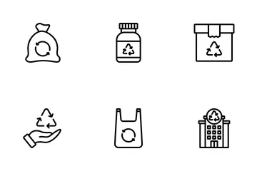 Recycling Environment Icon Pack