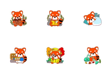 Red Panda Icon Pack