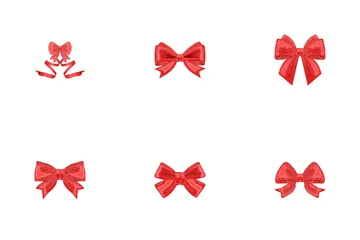 Red Ribbon Icon Pack