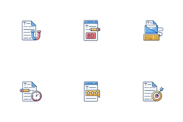 Redacción Paquete de Iconos