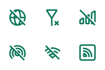 Rede e conectividade Pacote de Ícones