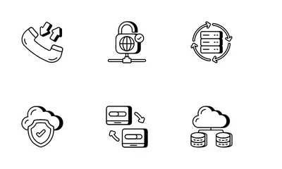 Redes Paquete de Iconos