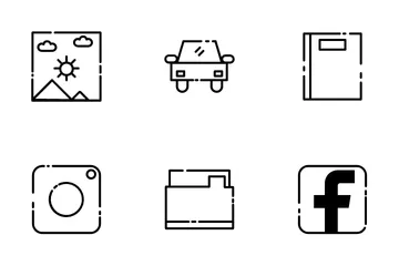 Redes sociales Icon Pack