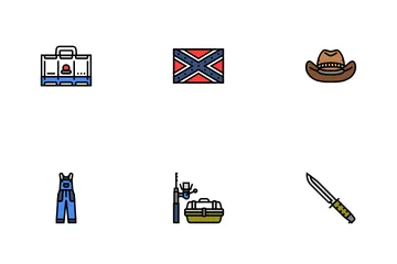 Redneck Country Southern Rural Icon Pack