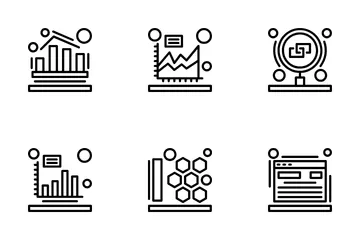 SEO et analyses Pack d'Icônes