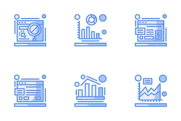 SEO et analyses Pack d'Icônes