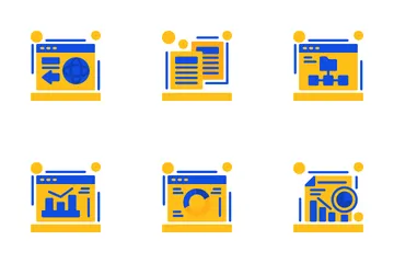 SEO et analyses Pack d'Icônes