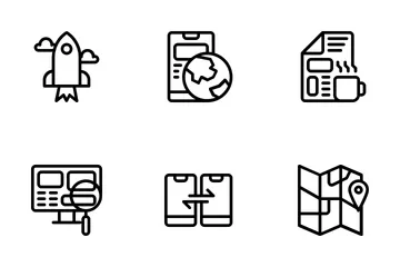 Référencement et développement Web Pack d'Icônes