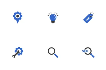 Référencement et Internet Pack d'Icônes