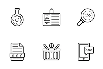 Référencement et Web Pack d'Icônes