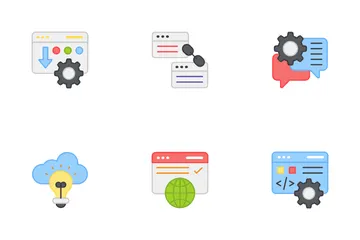 Référencement et Web Pack d'Icônes