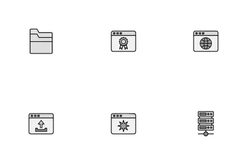 Référencement et Web Pack d'Icônes