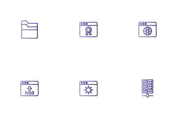 Référencement et Web Pack d'Icônes