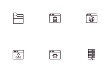 Référencement et Web Pack d'Icônes