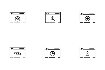 Référencement et Web Pack d'Icônes