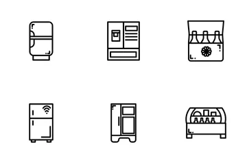 Refrigerator Icon Pack