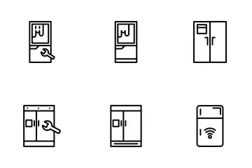 Refrigerator Icon Pack