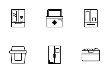 Refrigerator Icon Pack