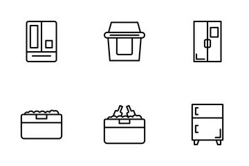 Refrigerator Icon Pack